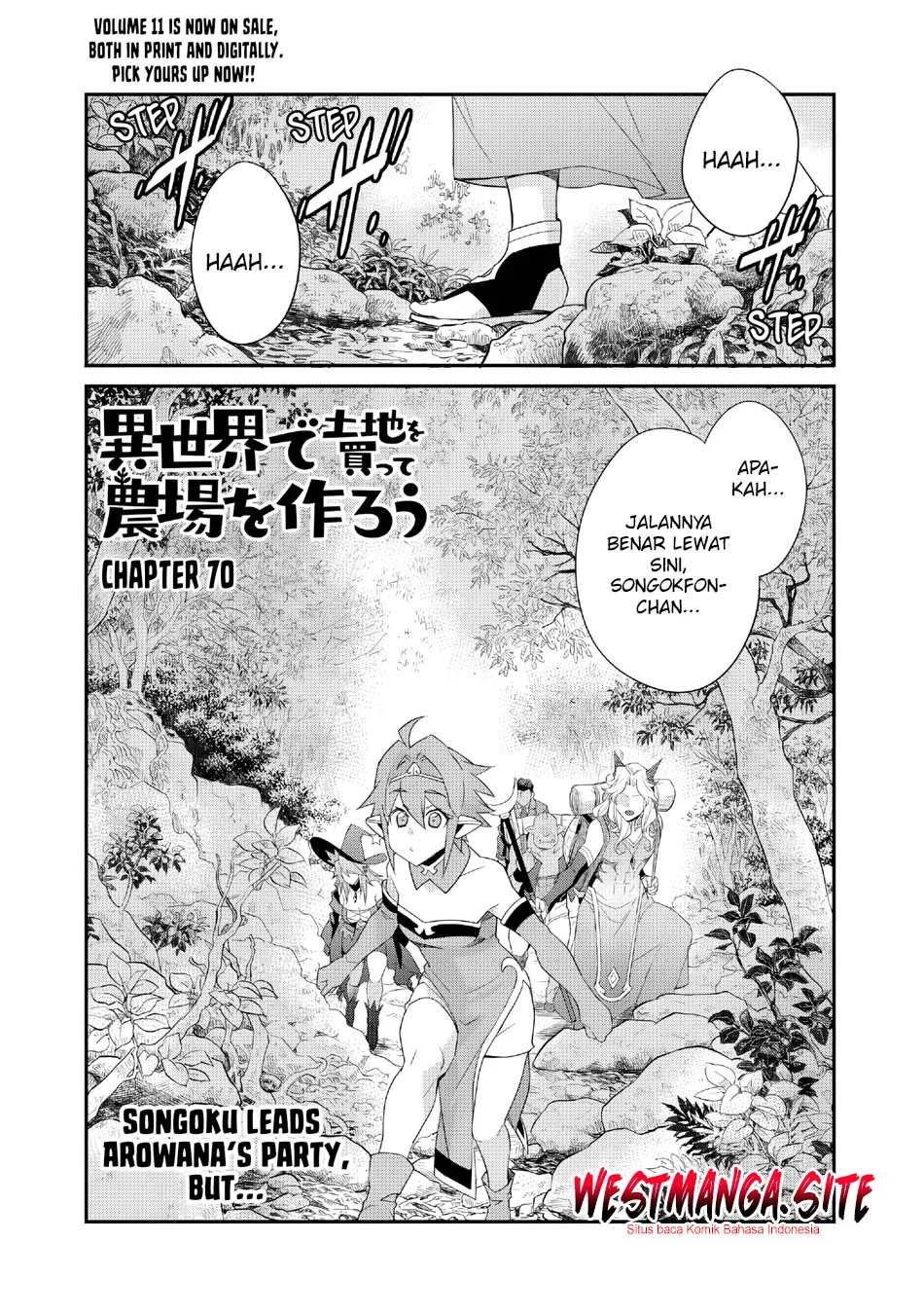 Isekai De Tochi O Katte Noujou O Tsukurou Chapter 70 Halaman 2