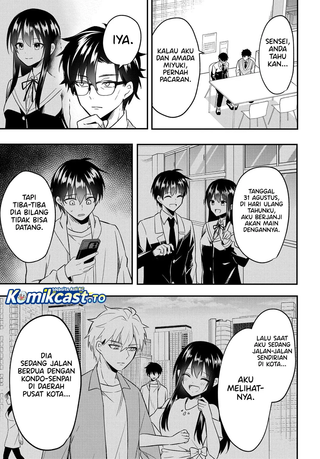 Jinsei Gyakuten Uwaki Sare Enzai O Kiserareta Ore Ga Gakuen Ichi No Bishoujo Ni Natsukareru Chapter 7.2 Halaman 11