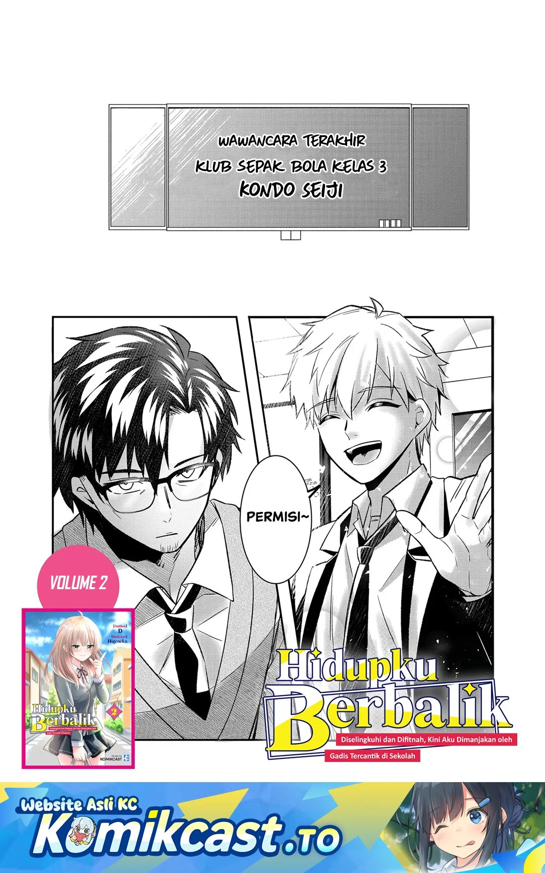Jinsei Gyakuten Uwaki Sare Enzai O Kiserareta Ore Ga Gakuen Ichi No Bishoujo Ni Natsukareru Chapter 9.2 Halaman 2