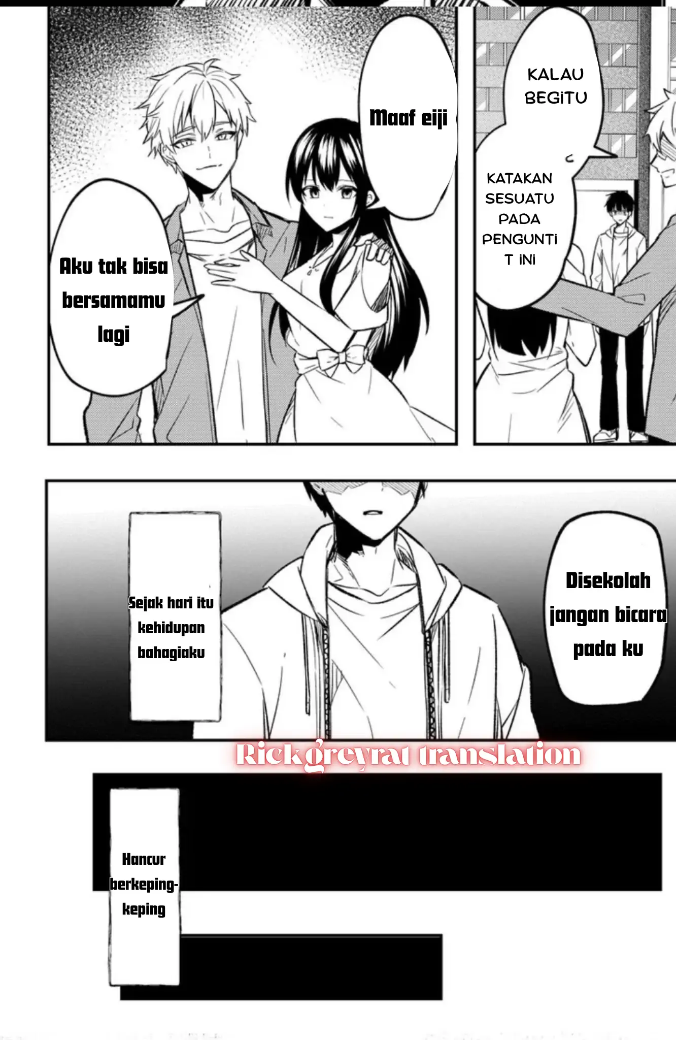Jinsei Gyakuten Uwaki Sare Enzai Wo Kiserareta Ore Ga Gakuen Ichi No Bishoujo Ni Natsuka Reru Chapter 11.1 Halaman 12