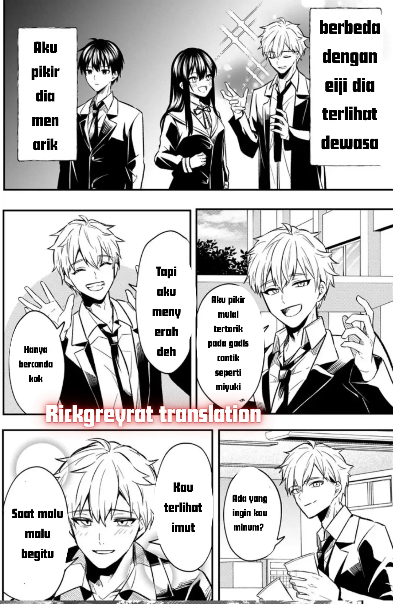 Jinsei Gyakuten Uwaki Sare Enzai Wo Kiserareta Ore Ga Gakuen Ichi No Bishoujo Ni Natsuka Reru Chapter 11.1 Halaman 36