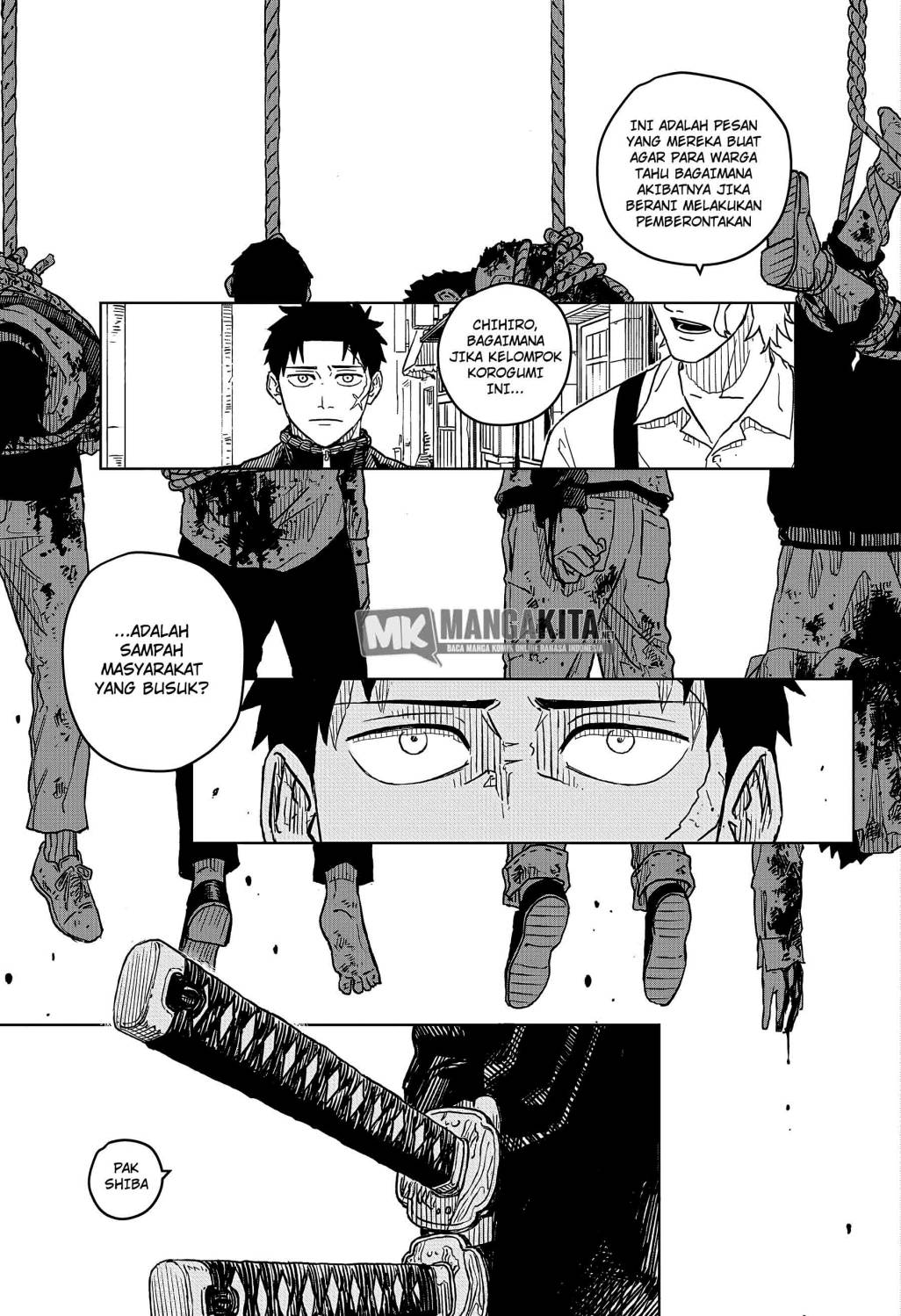 Kagurabachi Chapter 1 Halaman 36
