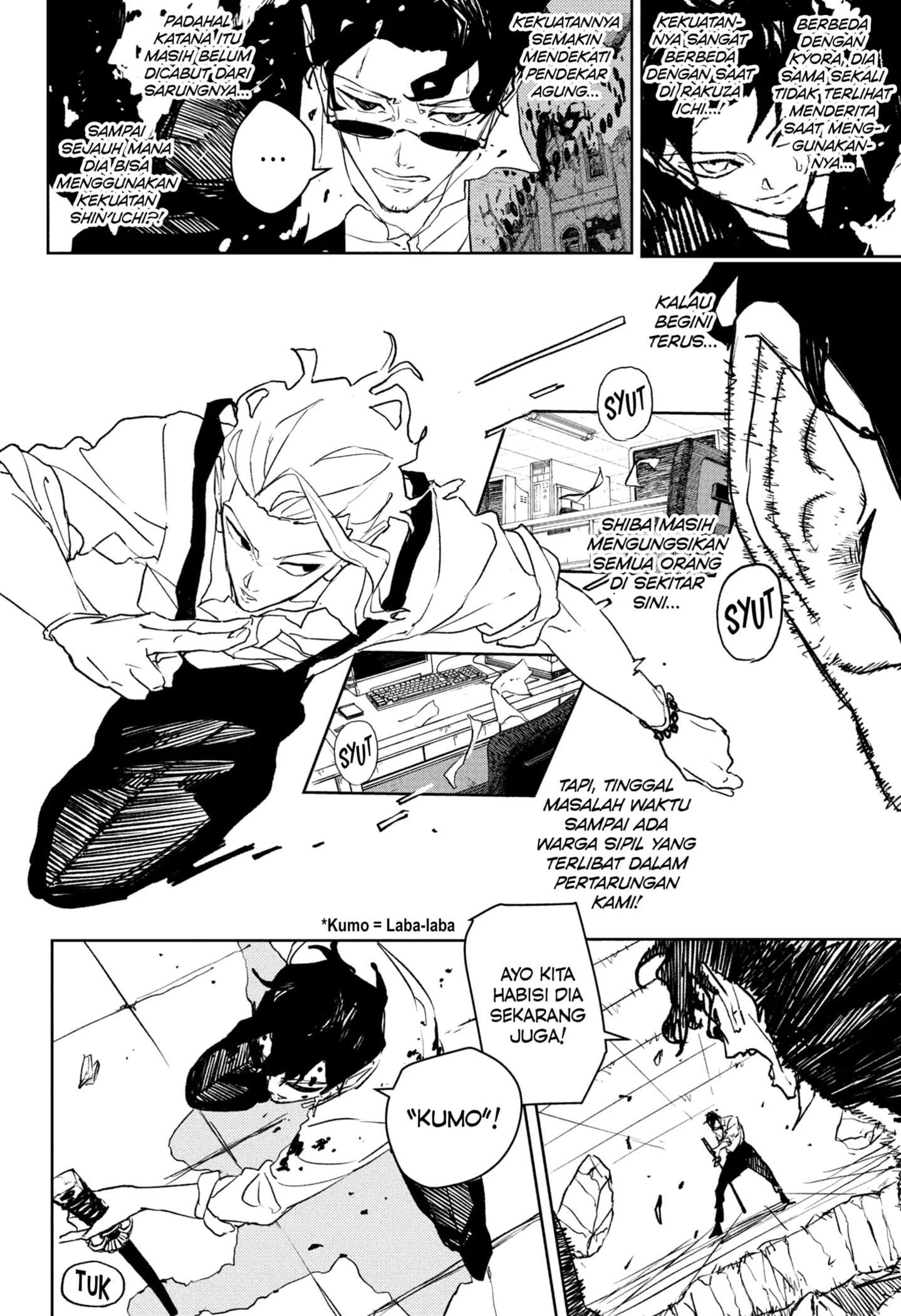 Kagurabachi Chapter 103 Halaman 8