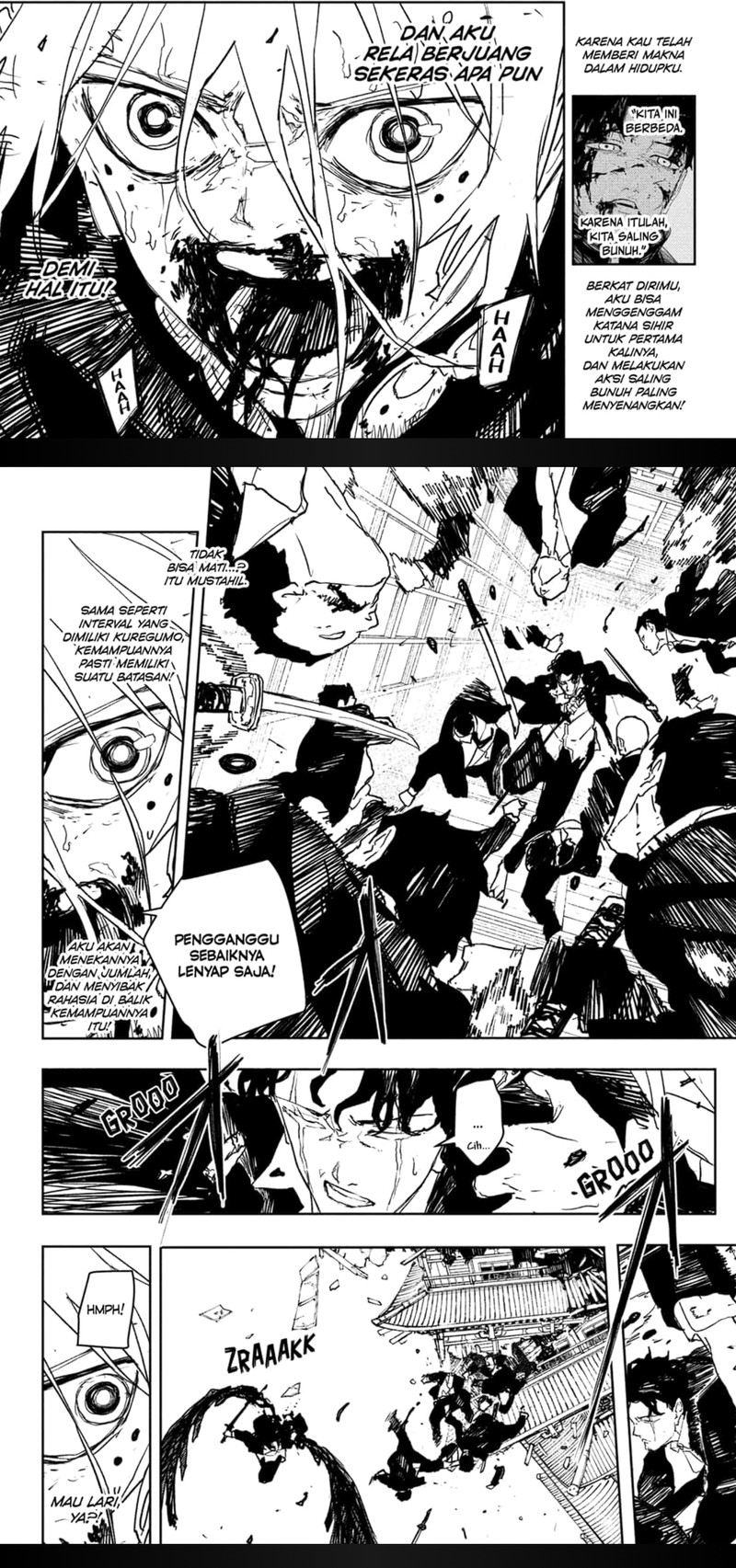 Kagurabachi Chapter 77 Halaman 8
