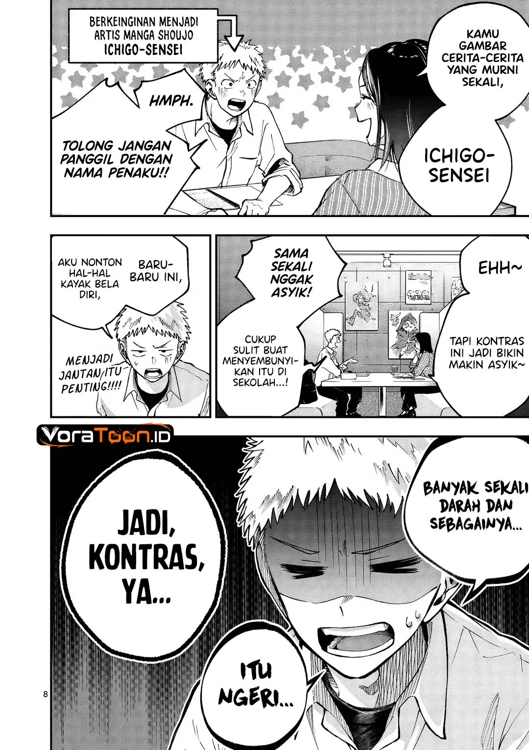 Kakushite Kisetsu Wa Ao Wo Shiru Chapter 1 Halaman 8