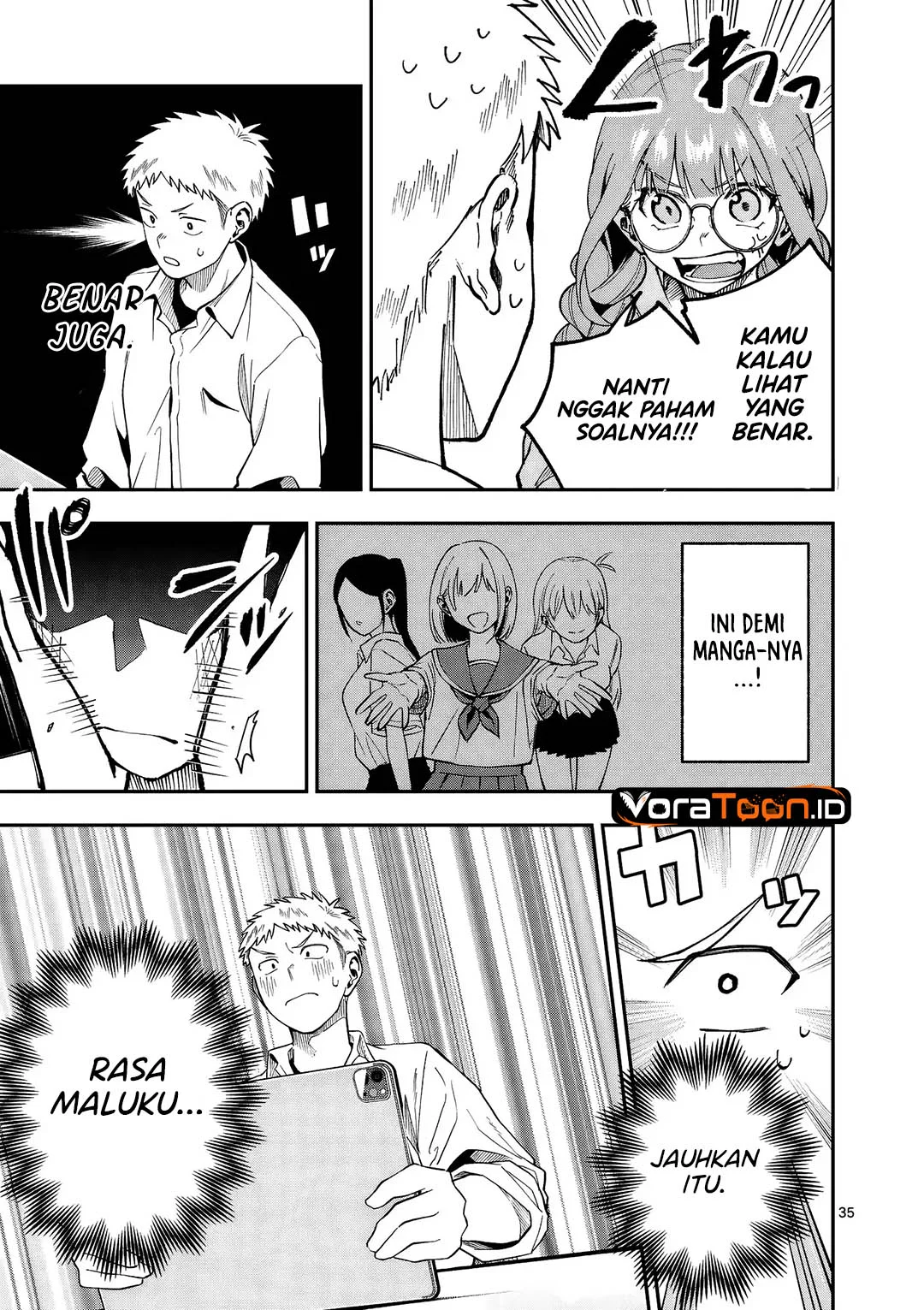 Kakushite Kisetsu Wa Ao Wo Shiru Chapter 1 Halaman 35