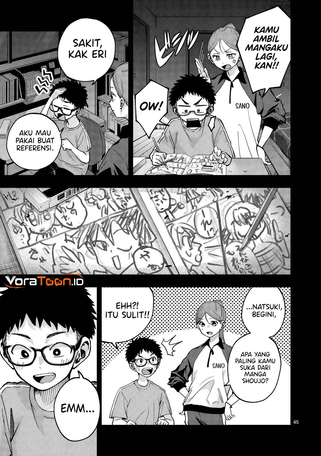 Kakushite Kisetsu Wa Ao Wo Shiru Chapter 1 Halaman 45