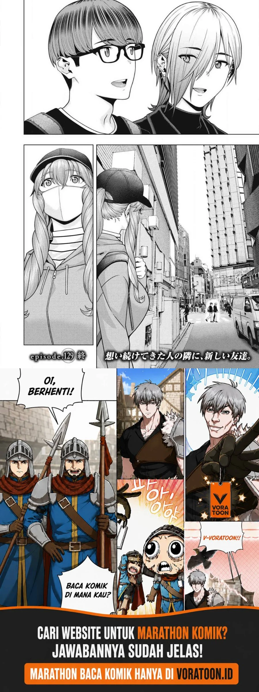 Kanojo No Tomodachi Chapter 129 Halaman 9