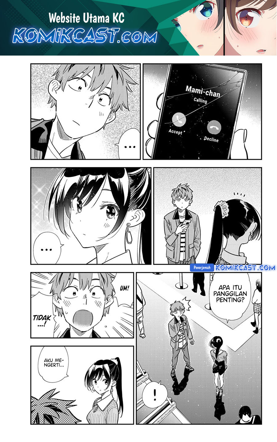 Kanojo Okarishimasu Chapter 367 Halaman 2