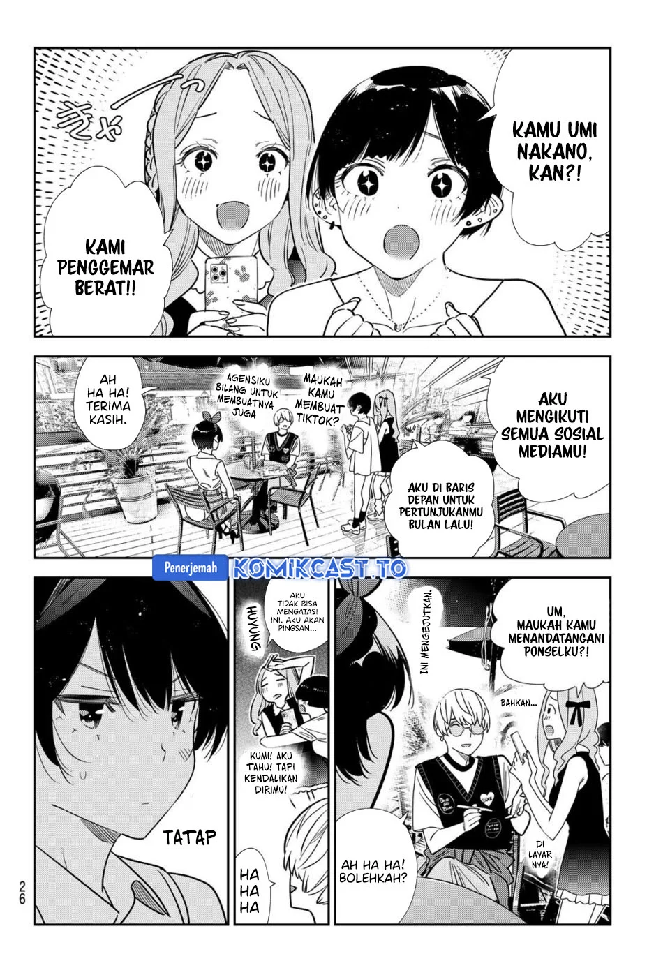 Kanojo Okarishimasu Chapter 427 Halaman 13