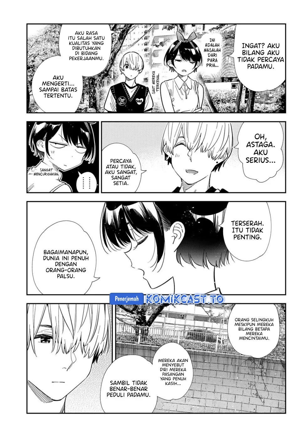 Kanojo Okarishimasu Chapter 428 Halaman 12