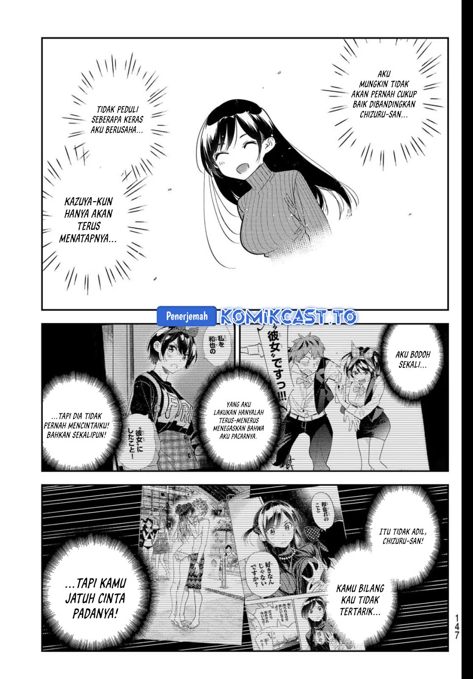 Kanojo Okarishimasu Chapter 428 Halaman 18