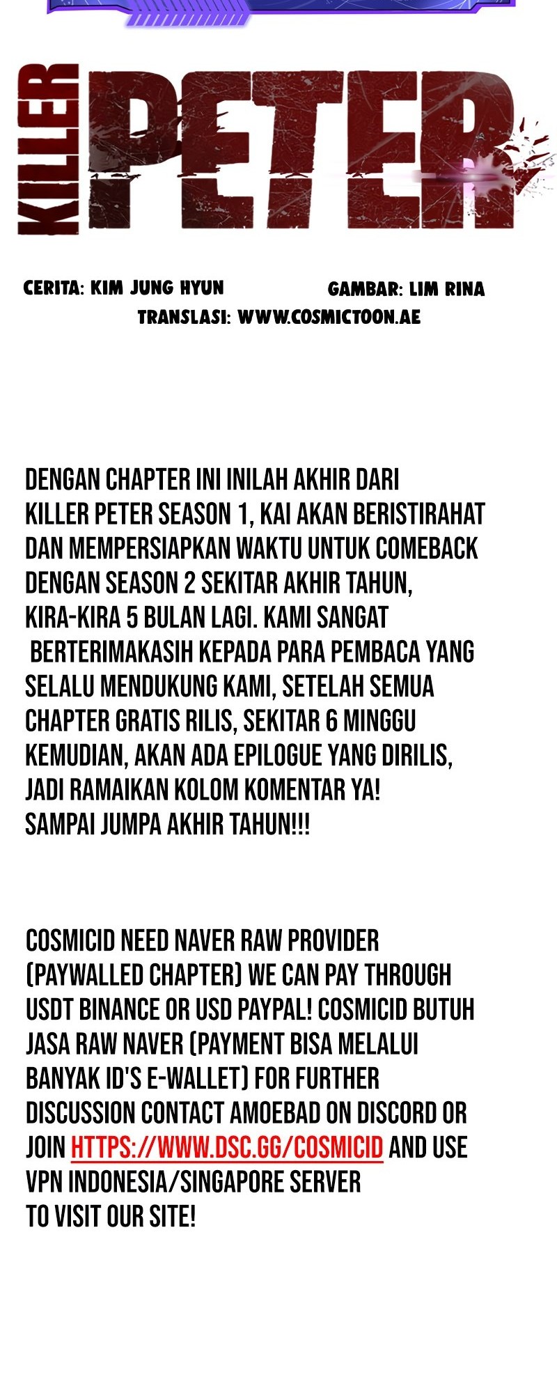 Killer Peter Chapter 104 Halaman 167