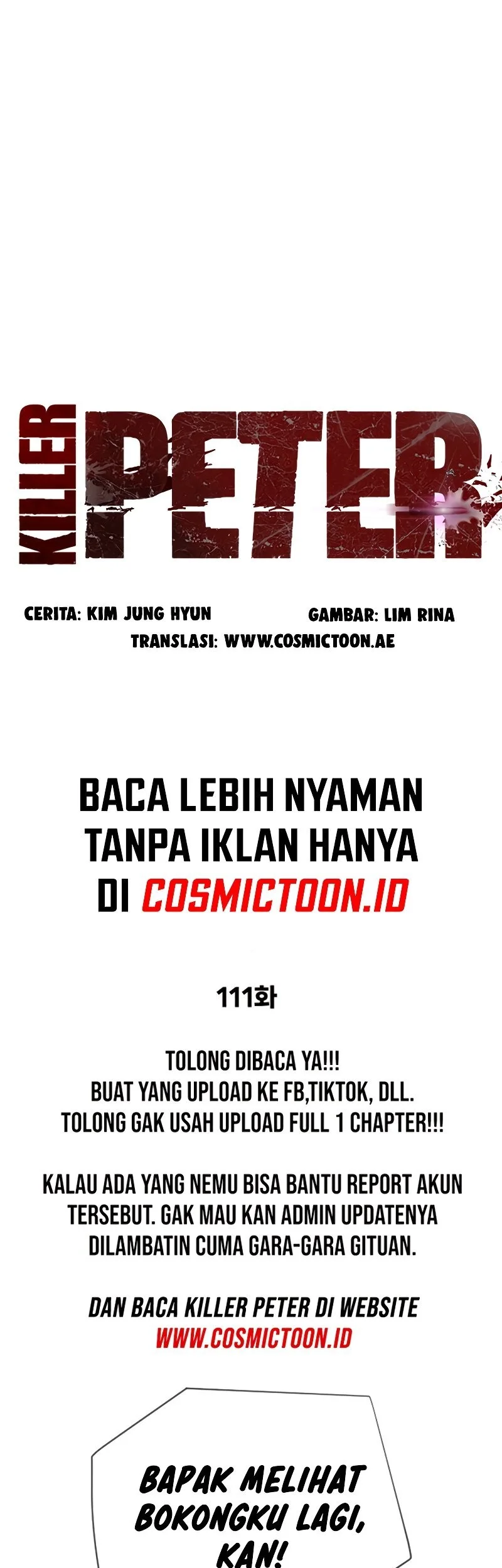 Killer Peter Chapter 111 Halaman 42