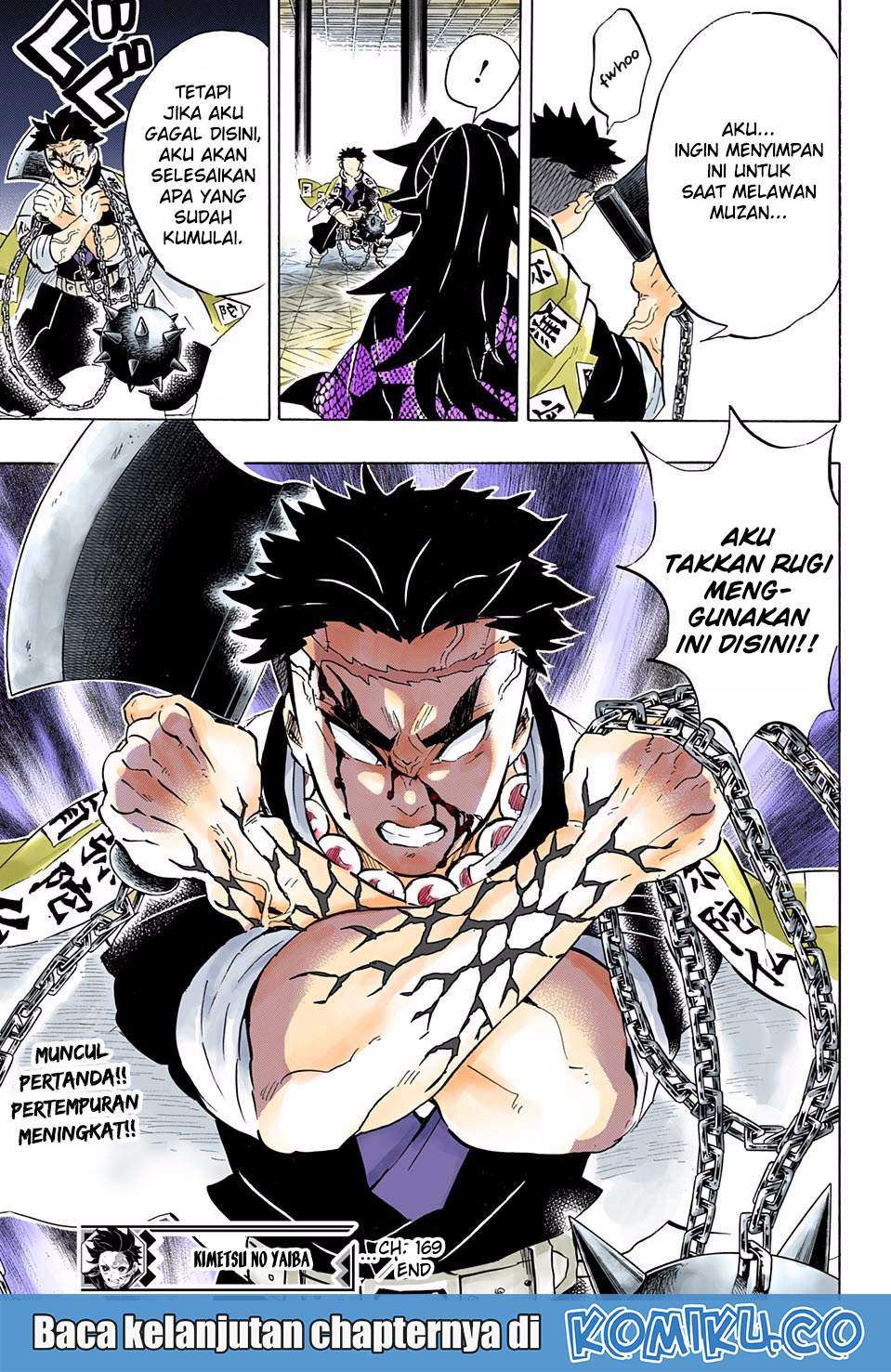 Kimetsu No Yaiba Chapter 169 Halaman 18
