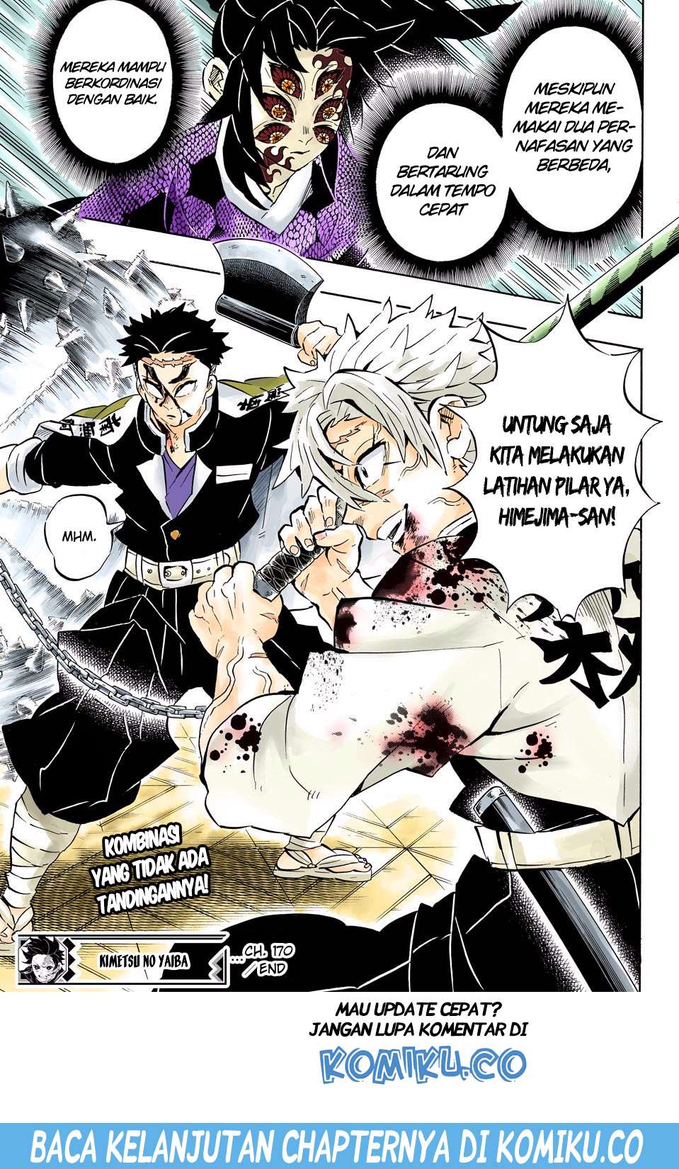 Kimetsu No Yaiba Chapter 170 Halaman 20