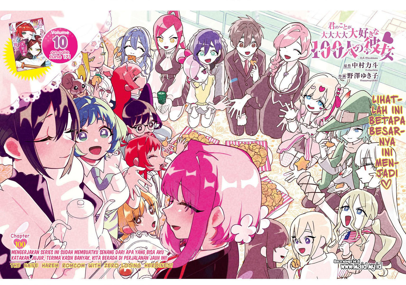 Kimi No Koto Ga Dai Dai Dai Dai Daisuki Na 100 Ri No Kanojo Chapter 100 Halaman 3