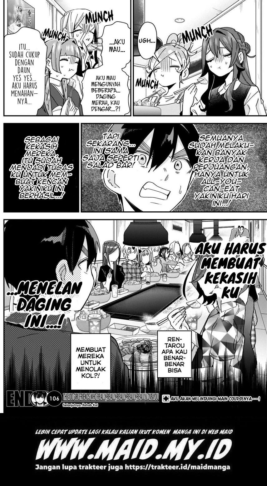 Kimi No Koto Ga Dai Dai Dai Dai Daisuki Na 100 Ri No Kanojo Chapter 106 Halaman 22