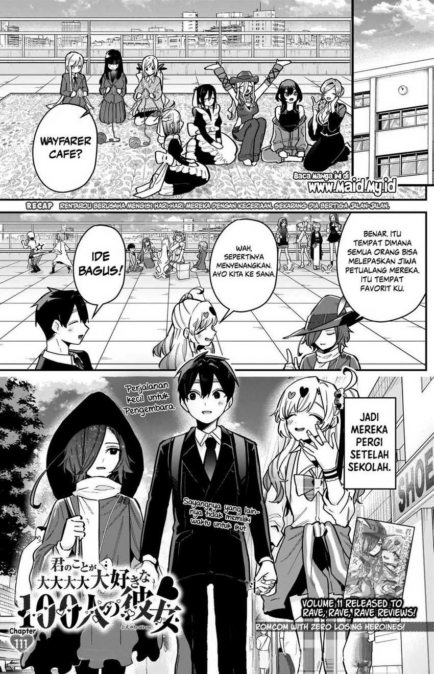 Kimi No Koto Ga Dai Dai Dai Dai Daisuki Na 100 Ri No Kanojo Chapter 111 Halaman 3