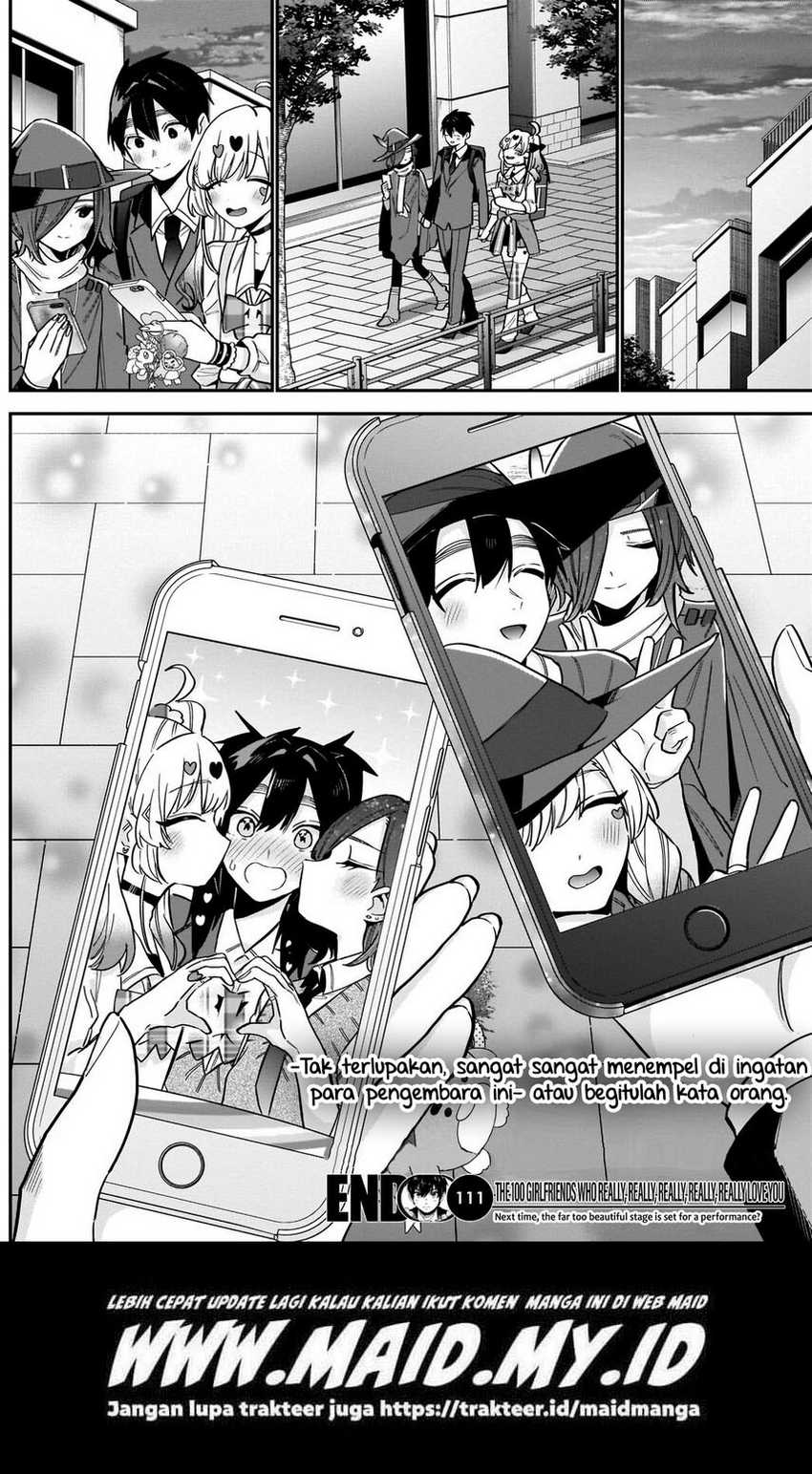 Kimi No Koto Ga Dai Dai Dai Dai Daisuki Na 100 Ri No Kanojo Chapter 111 Halaman 22