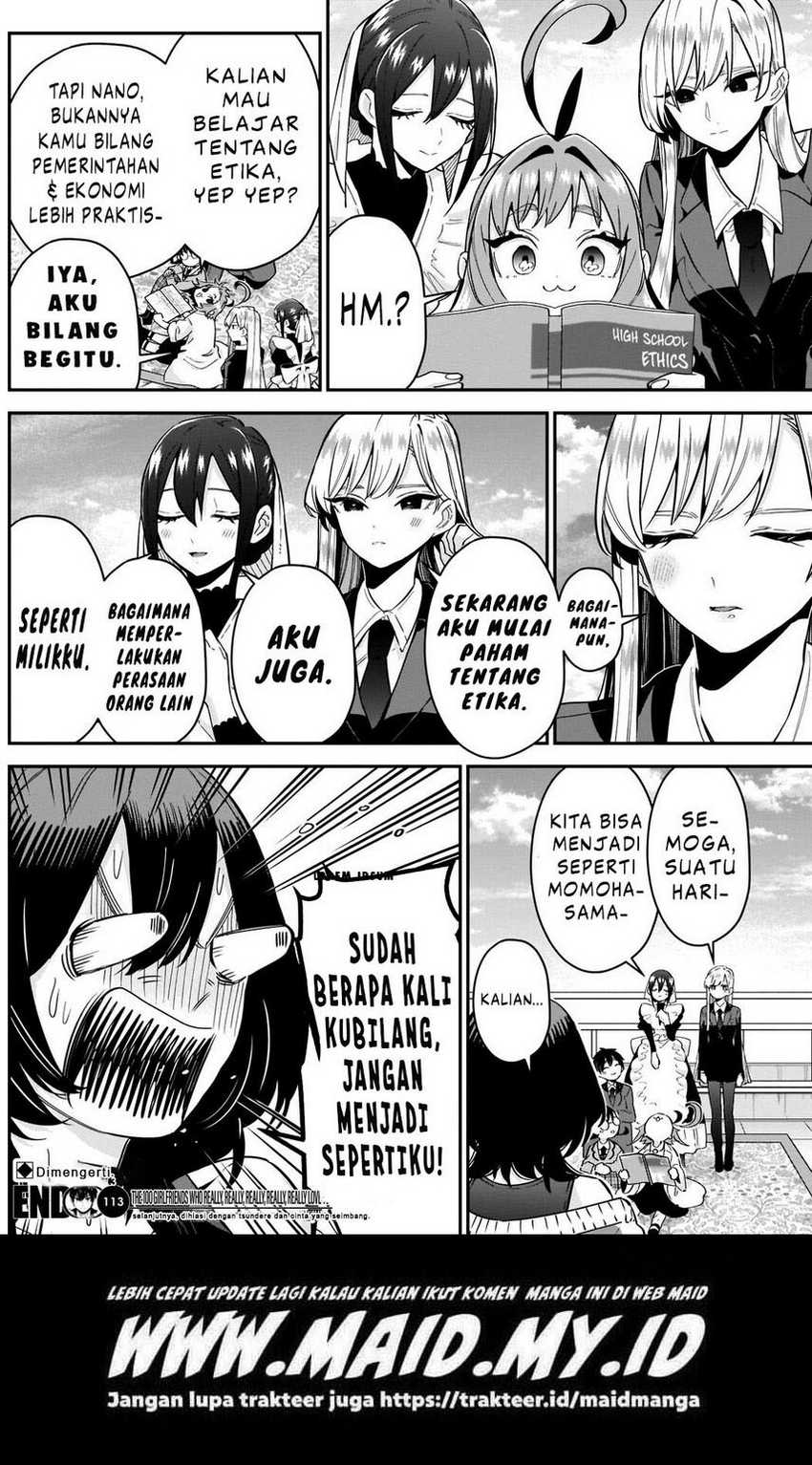 Kimi No Koto Ga Dai Dai Dai Dai Daisuki Na 100 Ri No Kanojo Chapter 113 Halaman 22