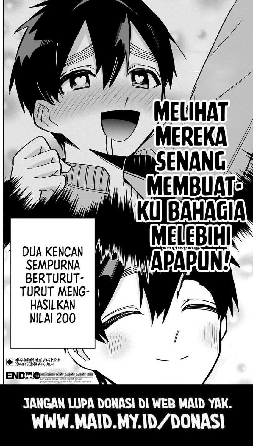 Kimi No Koto Ga Dai Dai Dai Dai Daisuki Na 100 Ri No Kanojo Chapter 129 Halaman 21