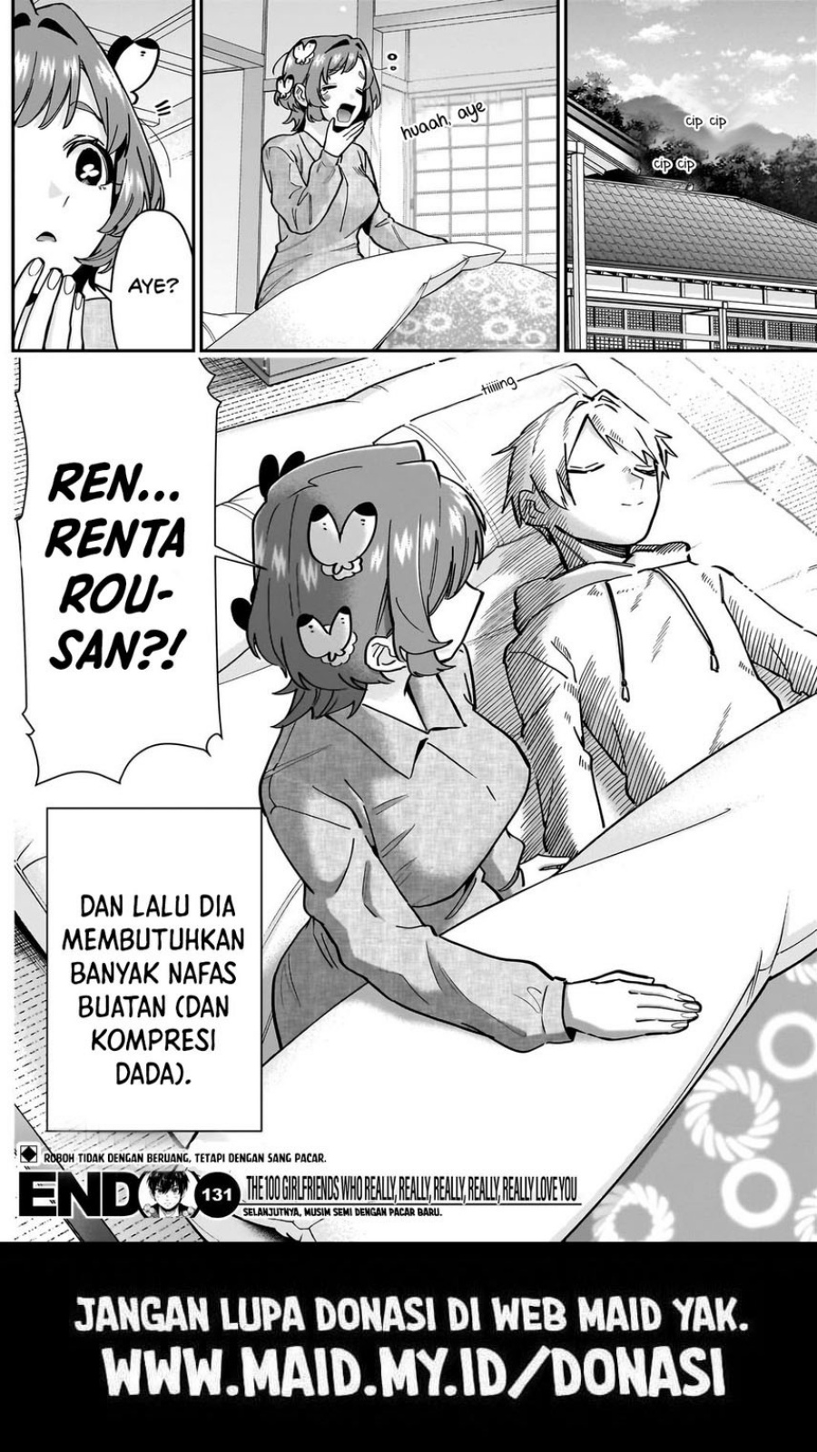 Kimi No Koto Ga Dai Dai Dai Dai Daisuki Na 100 Ri No Kanojo Chapter 131 Halaman 20
