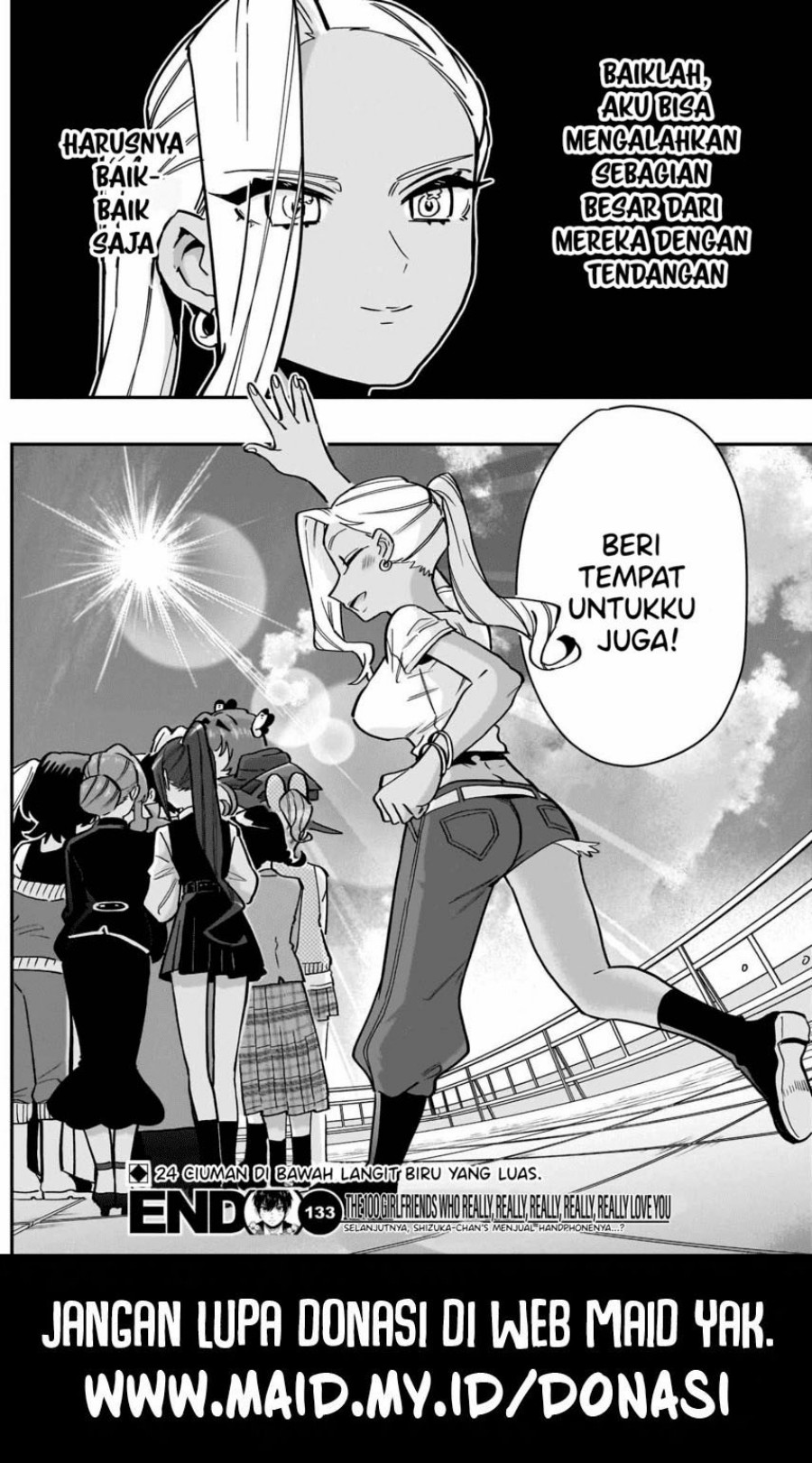 Kimi No Koto Ga Dai Dai Dai Dai Daisuki Na 100 Ri No Kanojo Chapter 133 Halaman 22