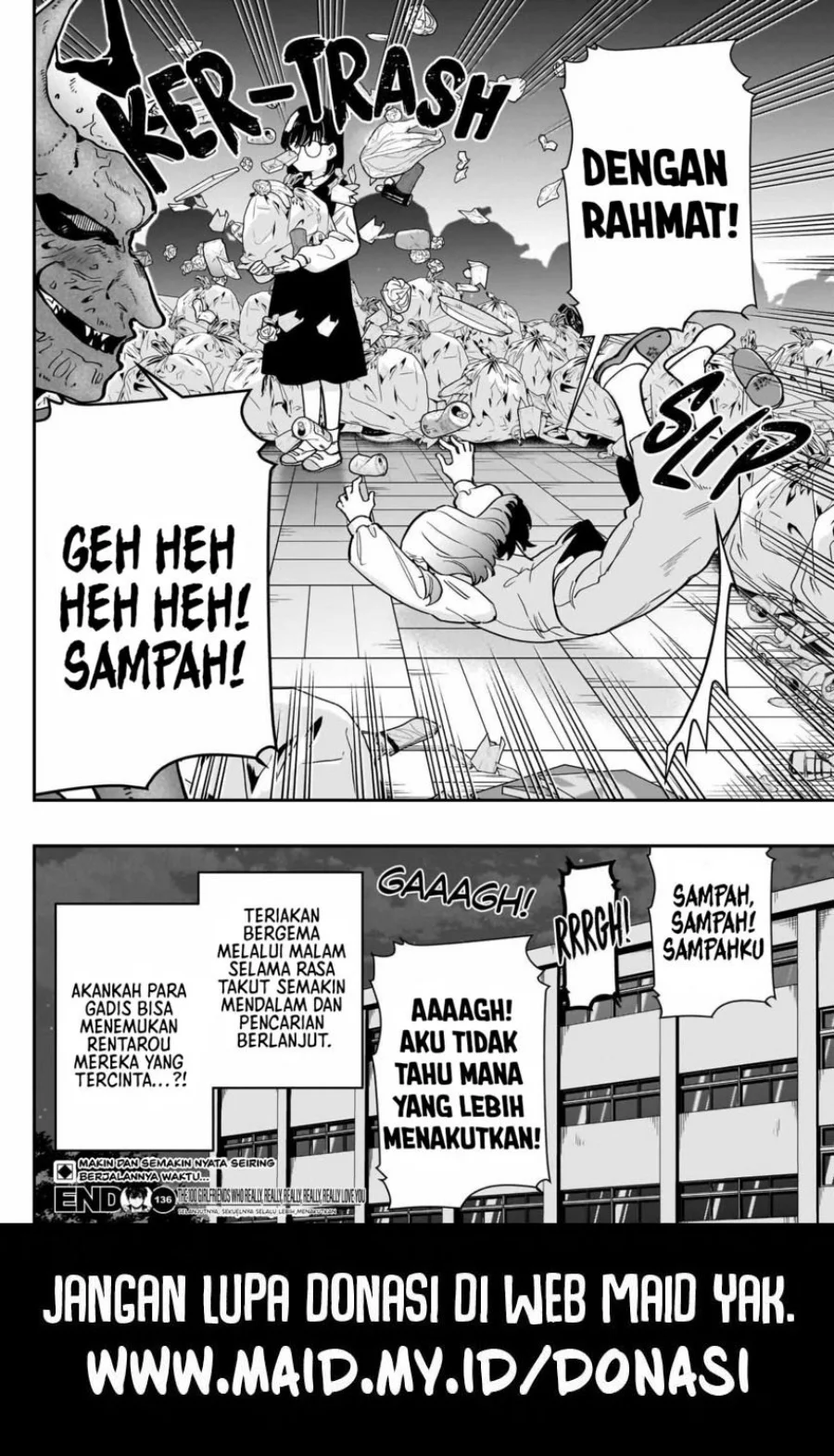Kimi No Koto Ga Dai Dai Dai Dai Daisuki Na 100 Ri No Kanojo Chapter 136 Halaman 22