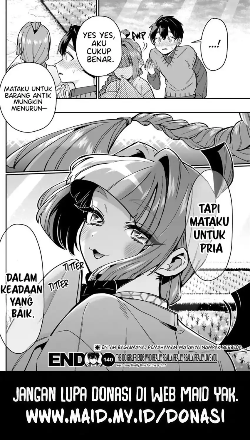 Kimi No Koto Ga Dai Dai Dai Dai Daisuki Na 100 Ri No Kanojo Chapter 140 Halaman 22