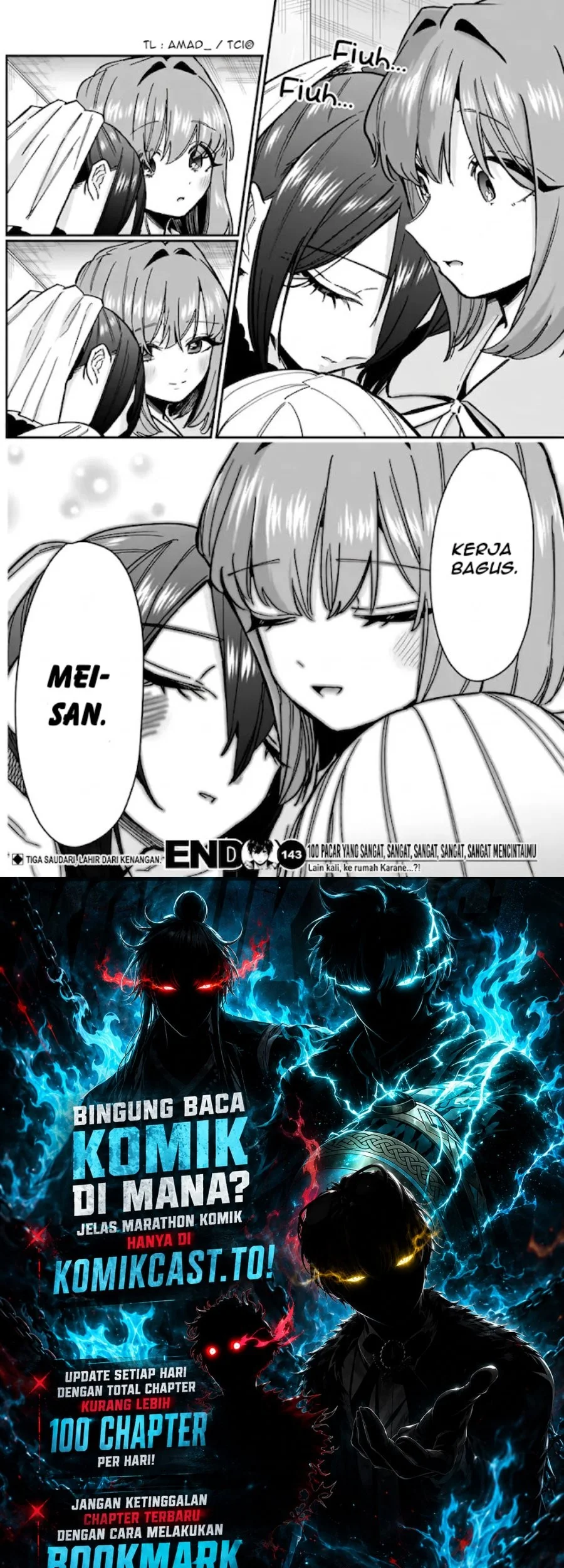 Kimi No Koto Ga Dai Dai Dai Dai Daisuki Na 100 Ri No Kanojo Chapter 143 Halaman 22
