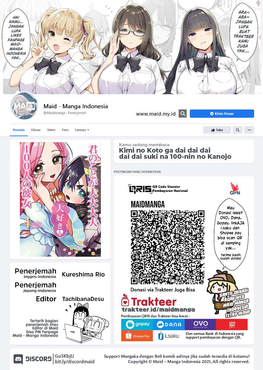 Kimi No Koto Ga Dai Dai Dai Dai Daisuki Na 100 Ri No Kanojo Chapter 41 Halaman 2