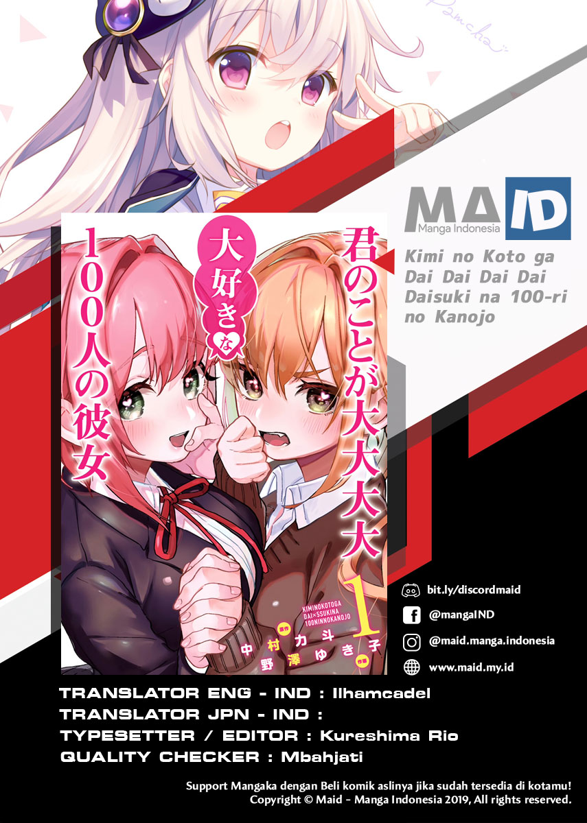 Kimi No Koto Ga Dai Dai Dai Dai Daisuki Na 100 Ri No Kanojo Chapter 6 Halaman 3