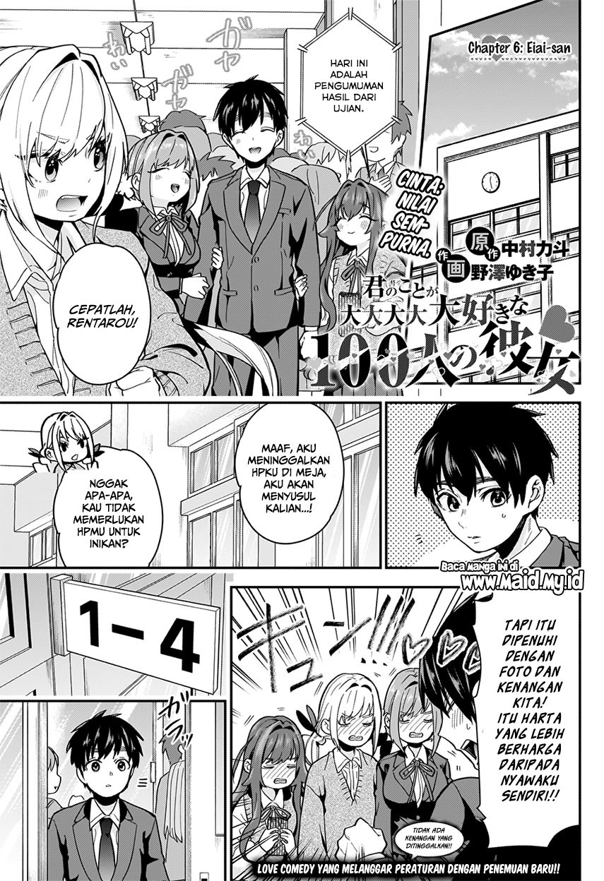 Kimi No Koto Ga Dai Dai Dai Dai Daisuki Na 100 Ri No Kanojo Chapter 6 Halaman 5