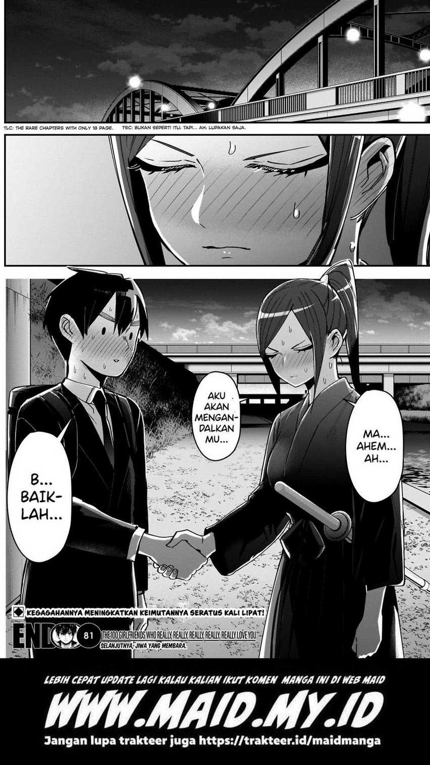 Kimi No Koto Ga Dai Dai Dai Dai Daisuki Na 100 Ri No Kanojo Chapter 81 Halaman 19