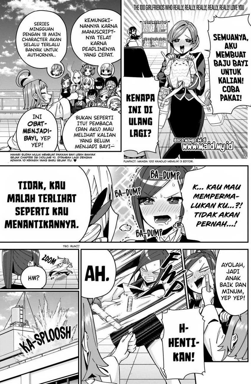 Kimi No Koto Ga Dai Dai Dai Dai Daisuki Na 100 Ri No Kanojo Chapter 84 Halaman 3
