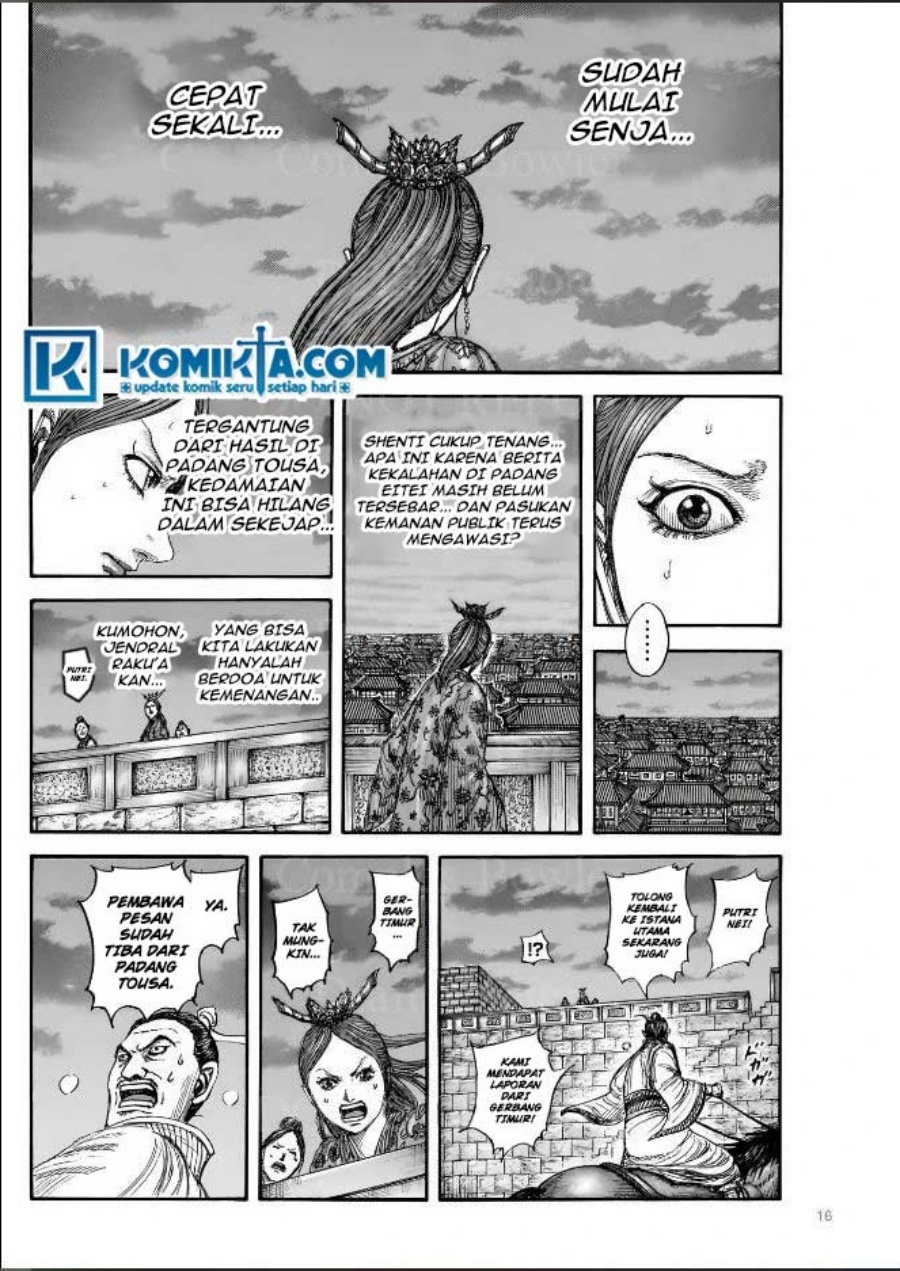 Kingdom Chapter 831 Halaman 16