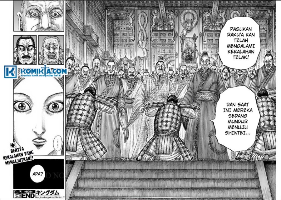 Kingdom Chapter 831 Halaman 18