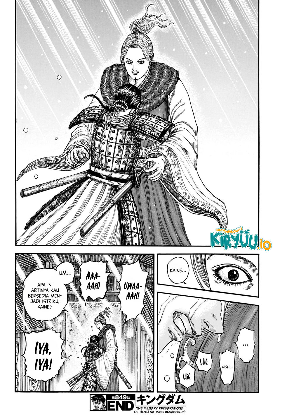 Kingdom Chapter 849 Halaman 20