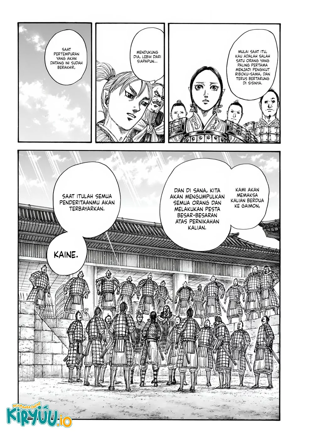 Kingdom Chapter 850 Halaman 6