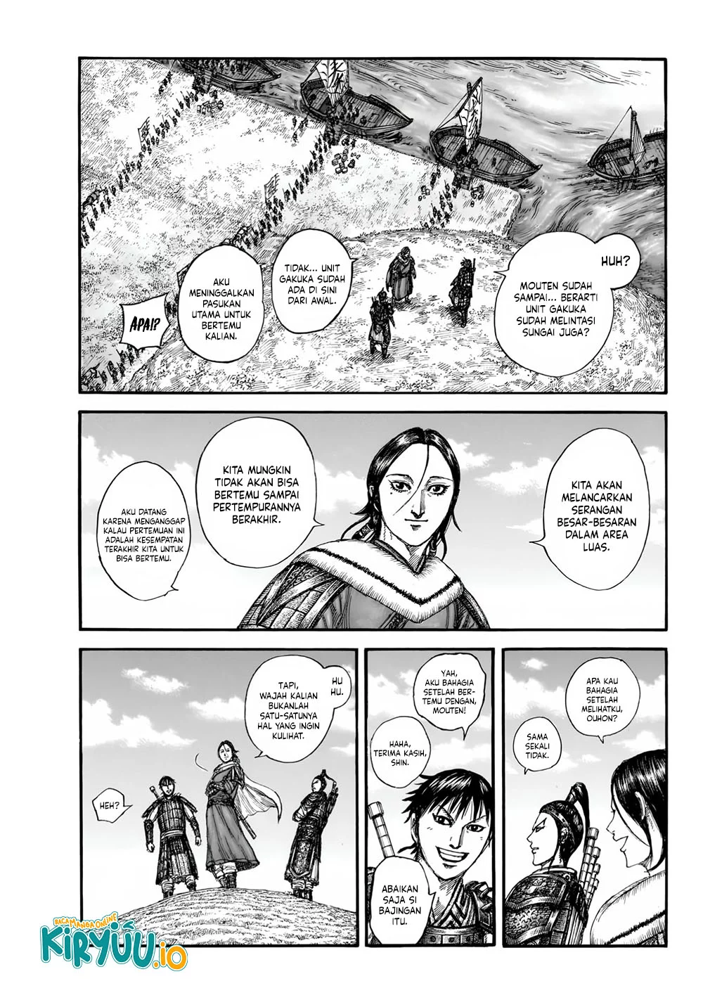 Kingdom Chapter 850 Halaman 13