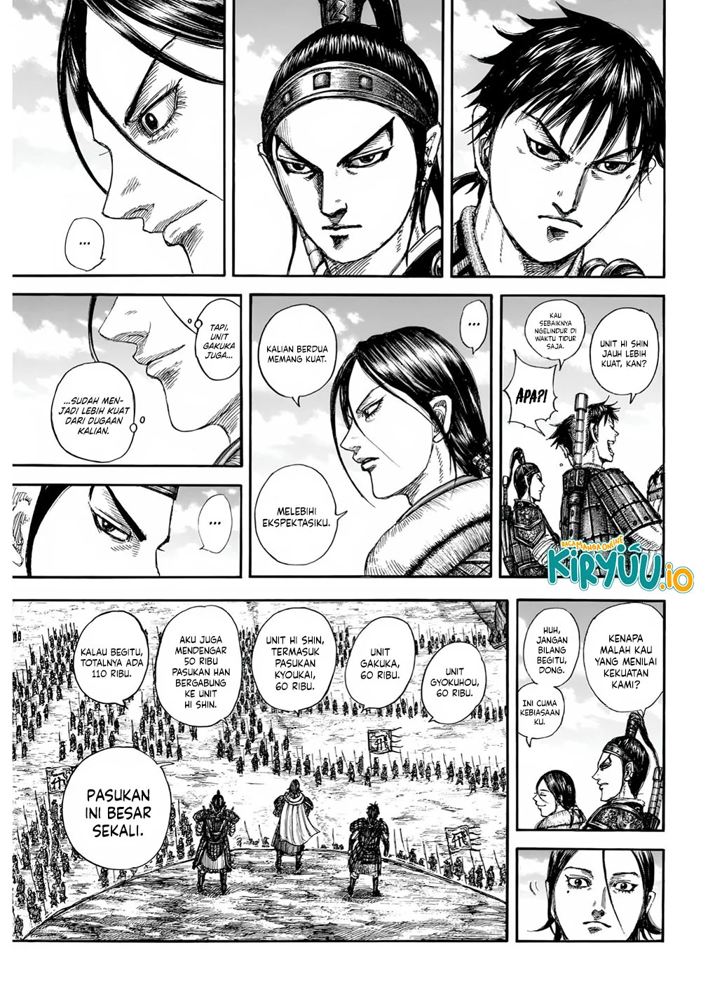 Kingdom Chapter 850 Halaman 15