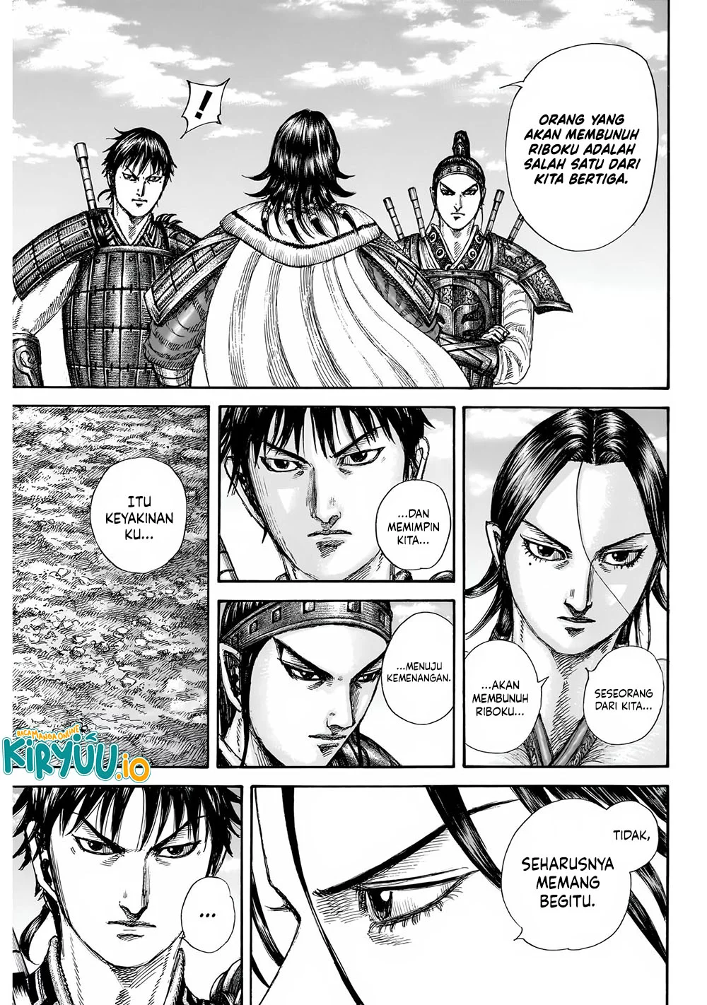 Kingdom Chapter 850 Halaman 16