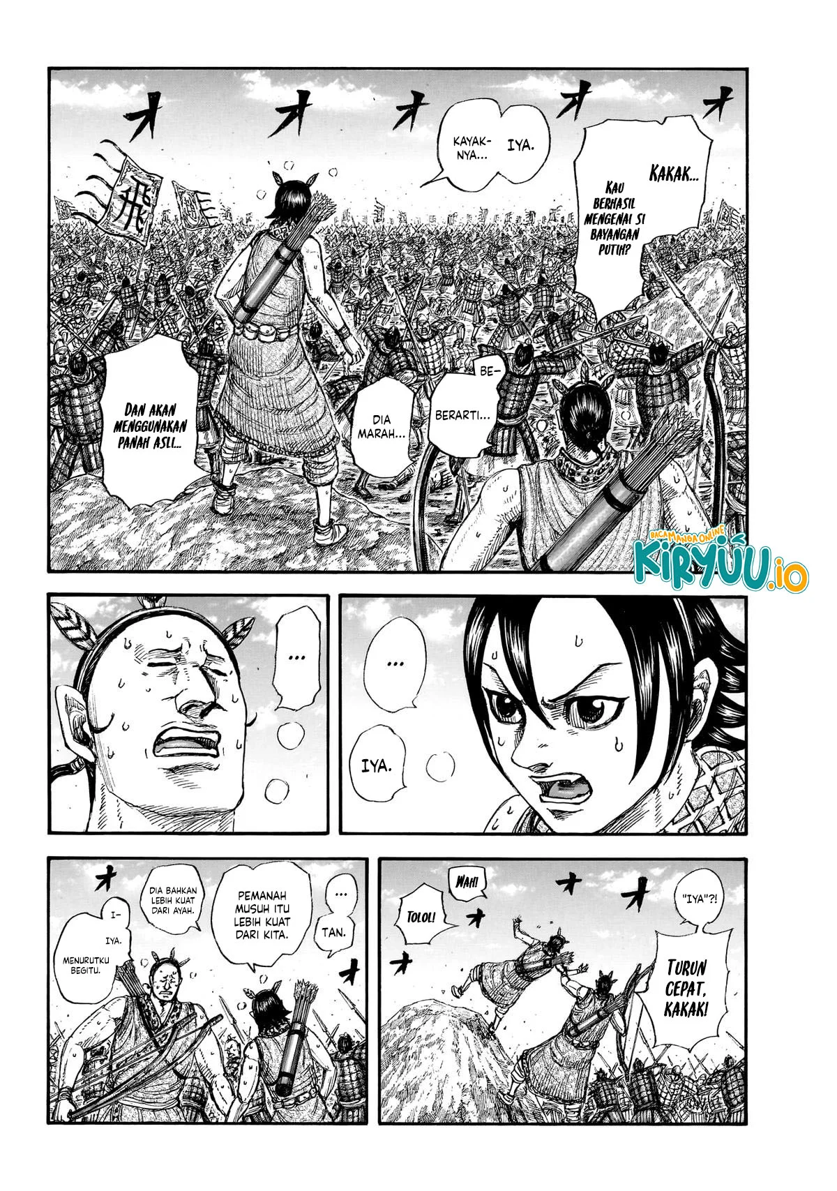 Kingdom Chapter 860 Halaman 3