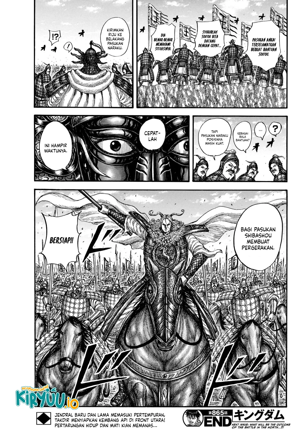 Kingdom Chapter 865 Halaman 19