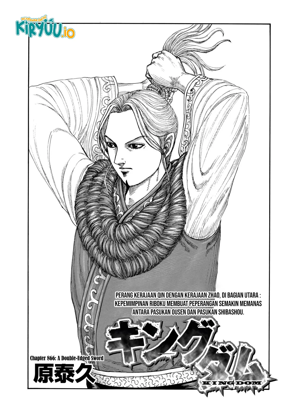 Kingdom Chapter 866 Halaman 2