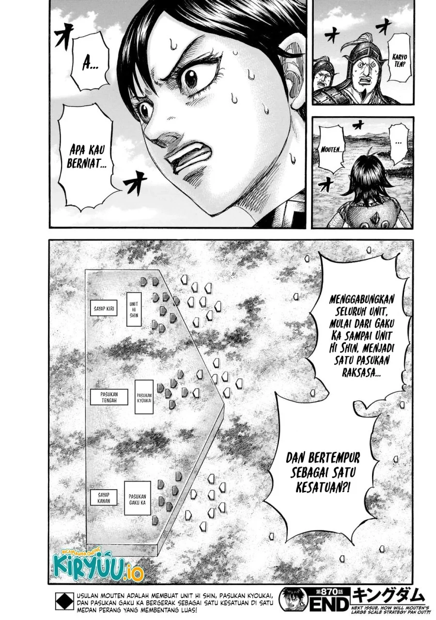 Kingdom Chapter 870 Halaman 20