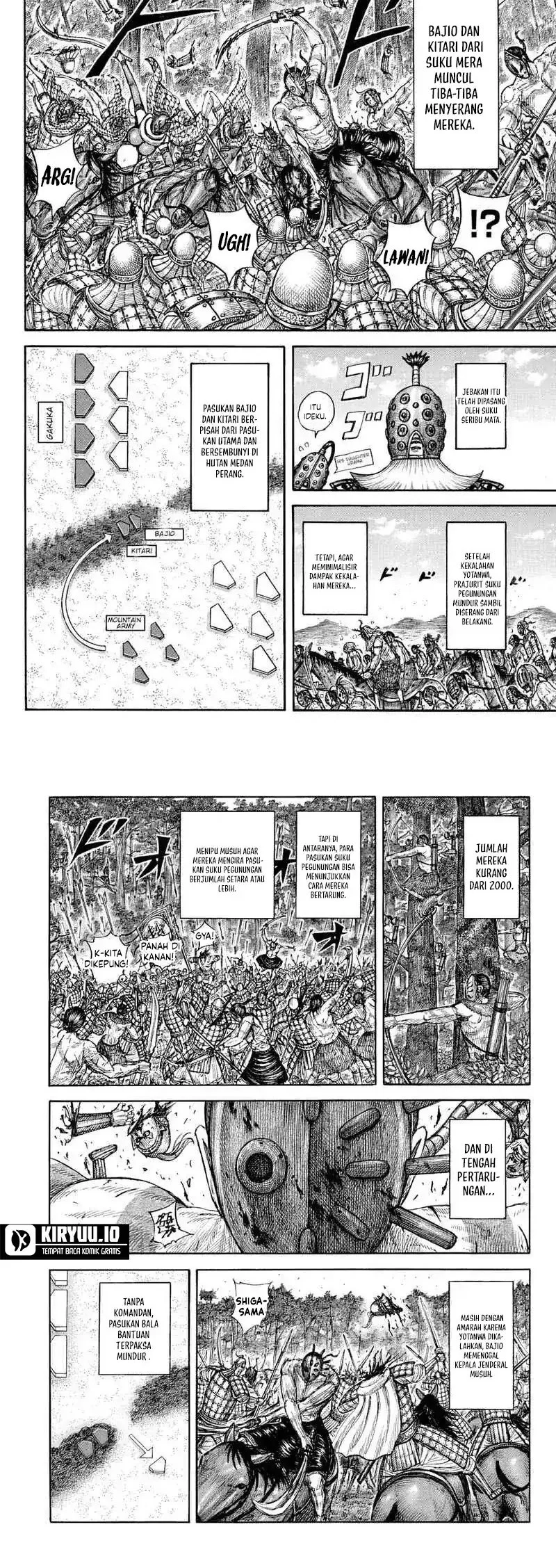 Kingdom Chapter 871 Halaman 4
