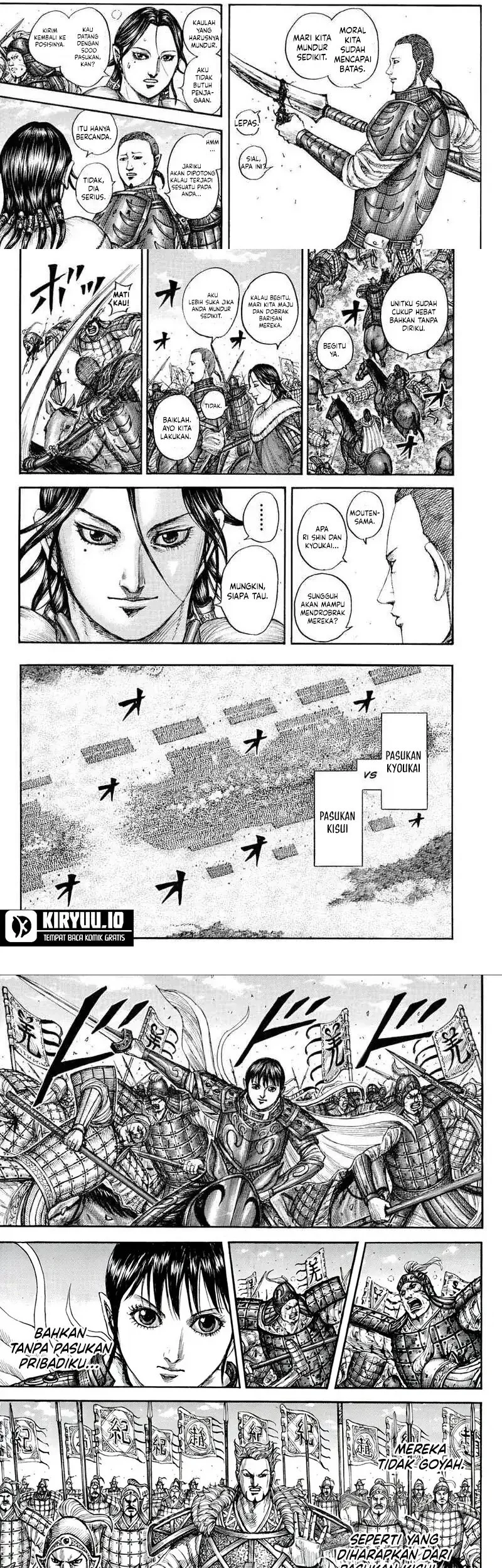 Kingdom Chapter 871 Halaman 7