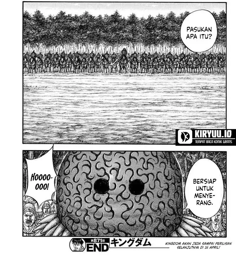 Kingdom Chapter 871 Halaman 11